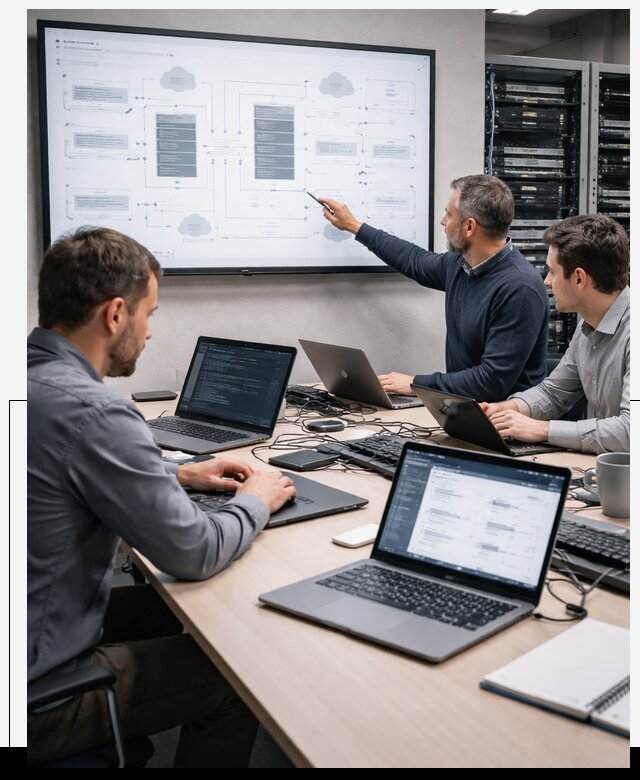 Системная интеграция, внедрение и сопровождение IT-решений в Лесосибирске