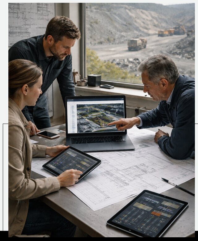 Разработка и внедрение систем для горнодобычи в Лесосибирске