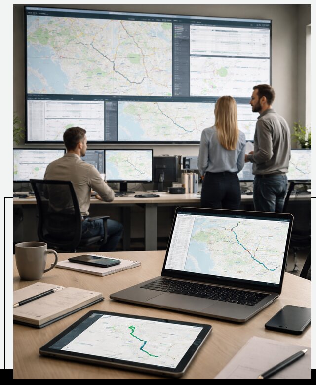 Трекинг грузов и Fleet Management, мониторинг автопарка в Лесосибирске