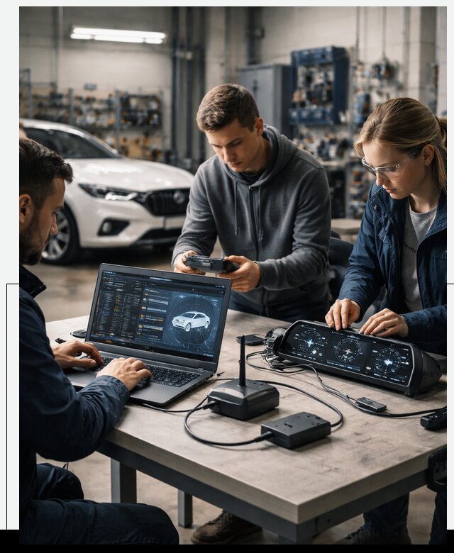 Разработка Connected Car и ПО для автопрома в Лесосибирске