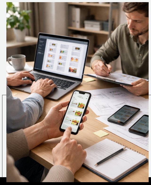 Разработка мобильного приложения торговой сети в Лесосибирске