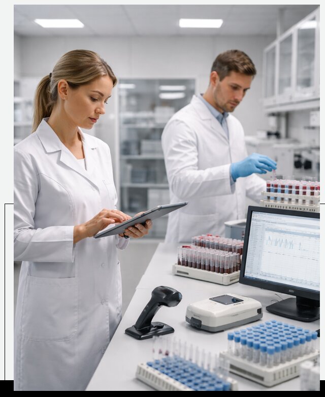 Разработка и внедрение LIMS системы для биотех лабораторий в Лесосибирске