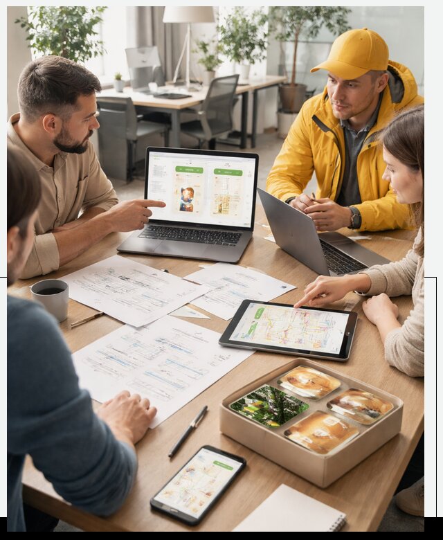 Разработка агрегатора доставки еды в Лесосибирске от 15623 р., АвикейЛсс