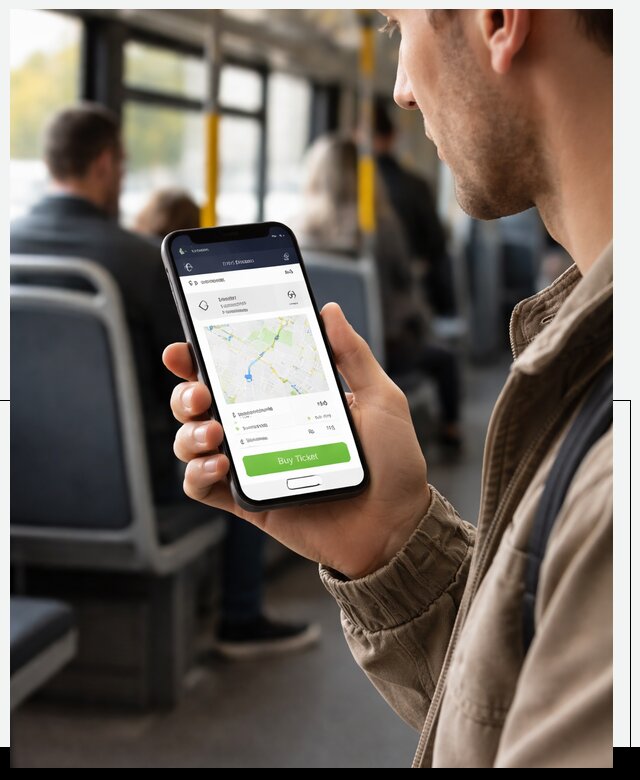 Мобильное приложение для пассажиров в Лесосибирске от 624900 р.|АвикейЛсс